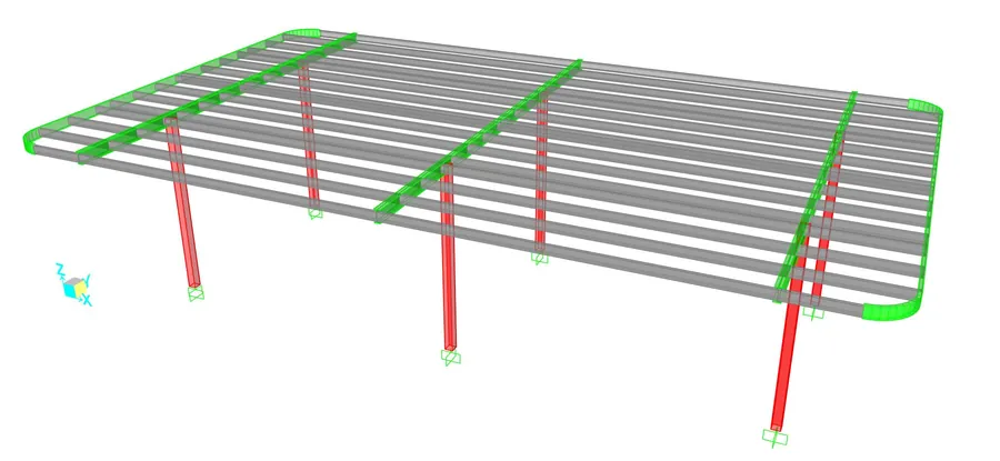 Steel canopy at Al-Haram Al-Makki, Makkah