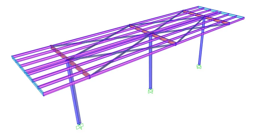 Mobil Safaga Station Canopy, Safaga, Red Sea, Egypt, steel structure design by Mohamed Mustafa