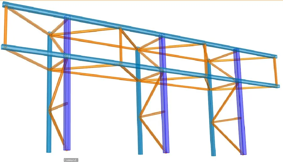 Advertising Sign Structure, Saudi Arabia, steel structure design by Mohamed Mustafa